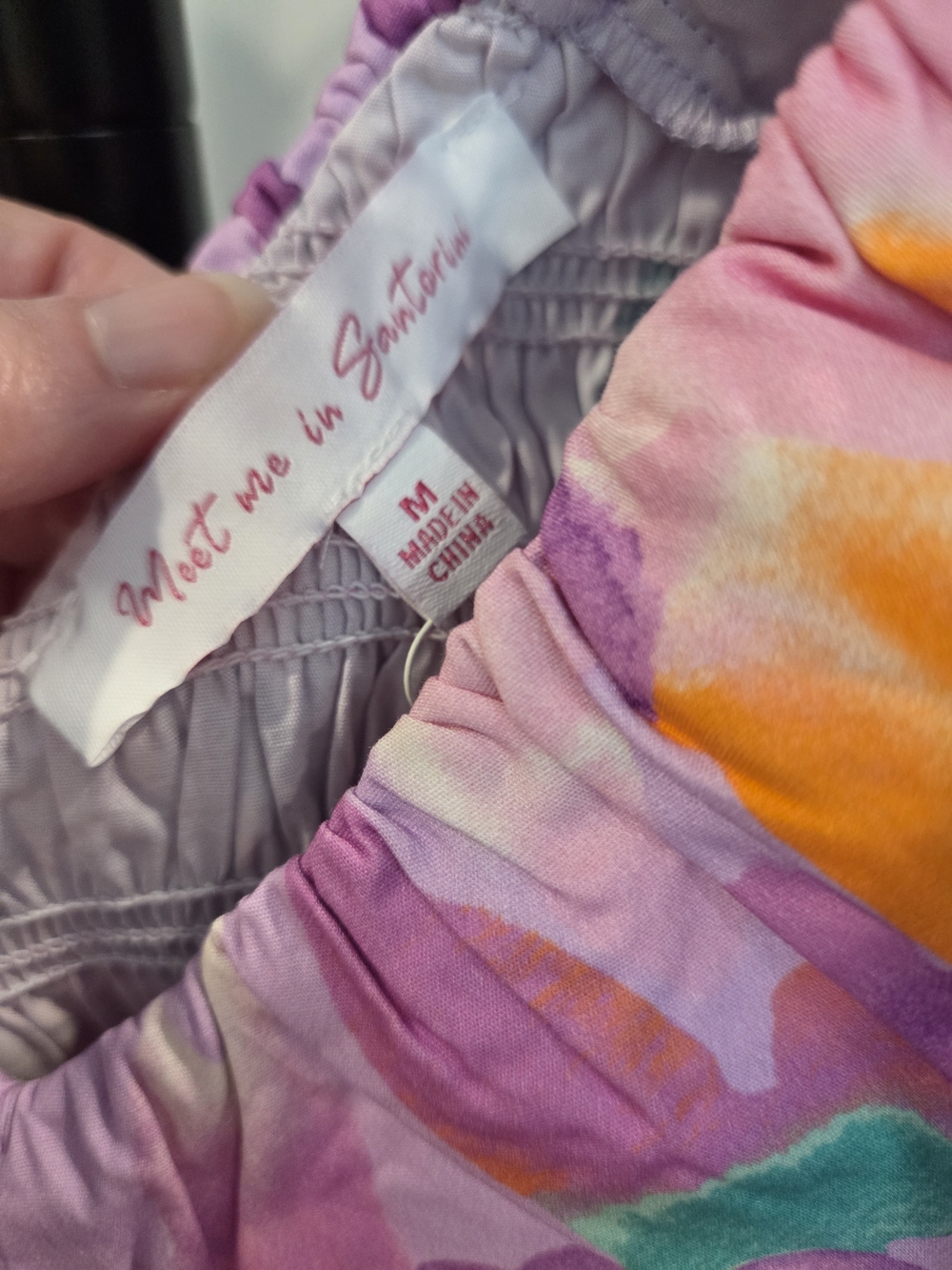 Lavender Floral Ruffle Dress - Picture 4 of 5